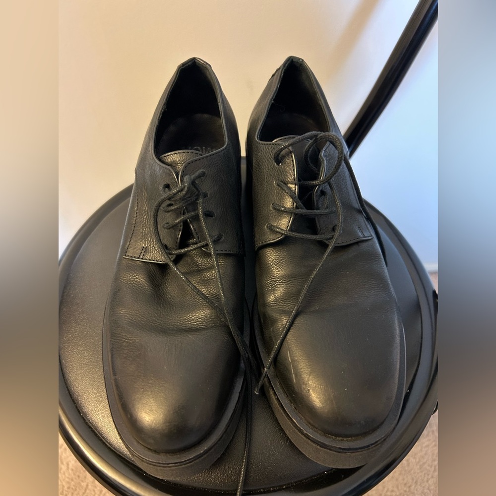 Now Italian Brand Lace up Leather Loafers